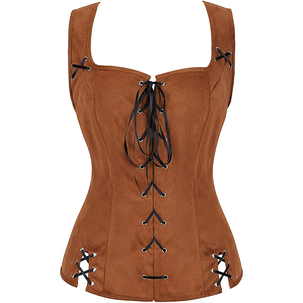 Blouse Off Shoulder - ZOETOPKID Damen Piraten-Halloween-Kostüm, mittelalterliche Weste, Cosplay,