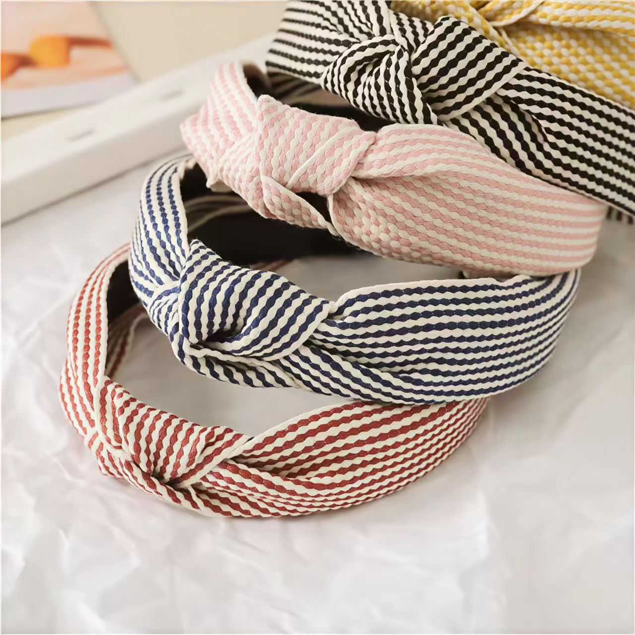 Breitkrempiges Kariertes Stirn – Headband Summer Knit Bewertung und Preis