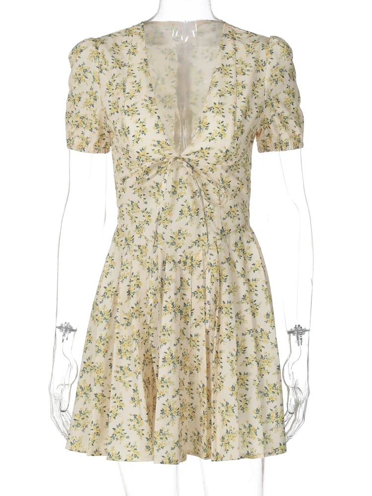 4XL Französisches Blumenkleid  – Romper Floral Print Bewertung und Preis