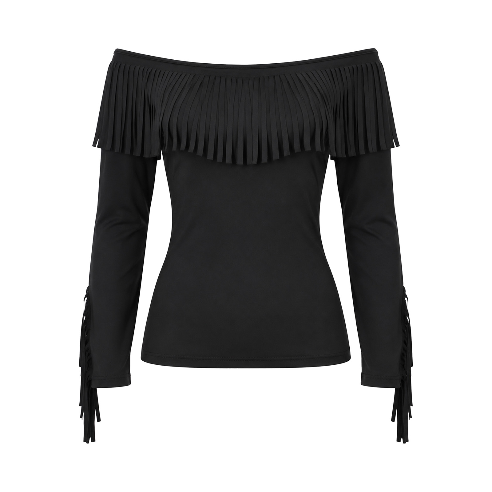 Damen-Bluse mit freiem Schulte – Blouse Off Shoulder Bewertung und Preis