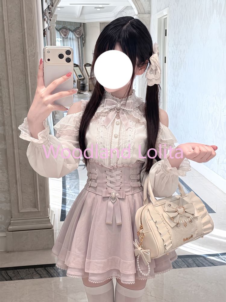 2027 Japanische Kawaii Kurzroc – Blouse Off Shoulder Bewertung und Preis