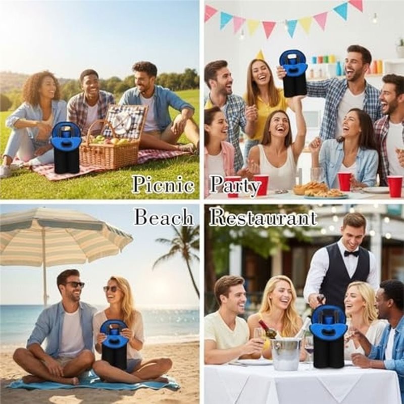 AAAN-Weintragetaschen, wiederv – Tote Bag Beach Bewertung und Preis