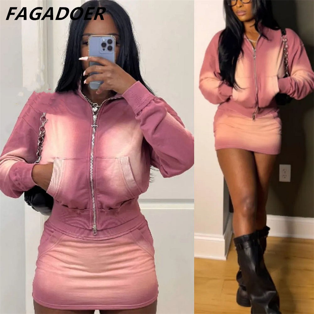 FAGADOER Rosa Tie Dye Print Zw – Crop Top Crochet Bewertung und Preis